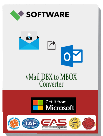 vMail DBX to MBOX Converter