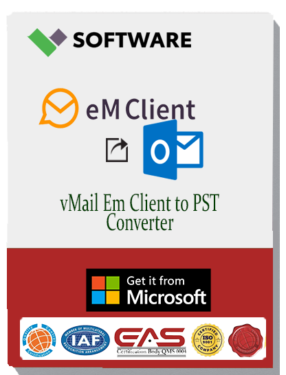 vMail EmClient to PST Converter