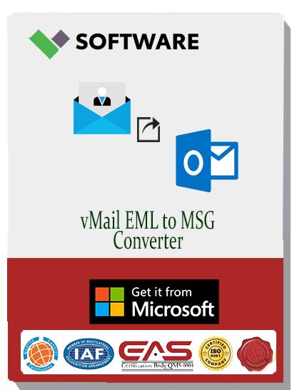 vMail EML to MSG Converter