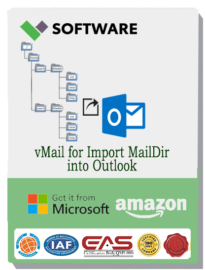 vMail MailDir Email to Outlook Importer