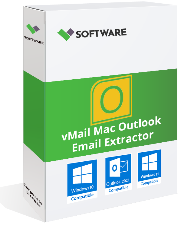 vMail Mac Outlook Email Extractor Tool