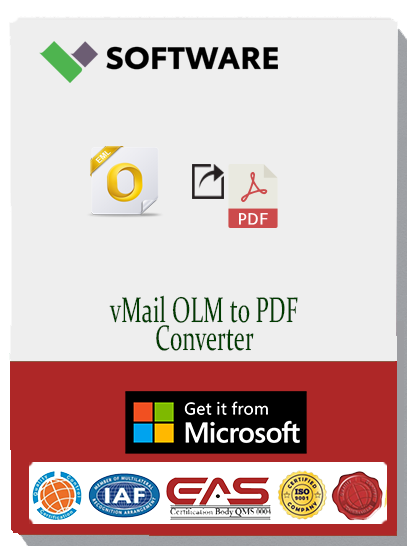 vMail OLM to PDF Converter