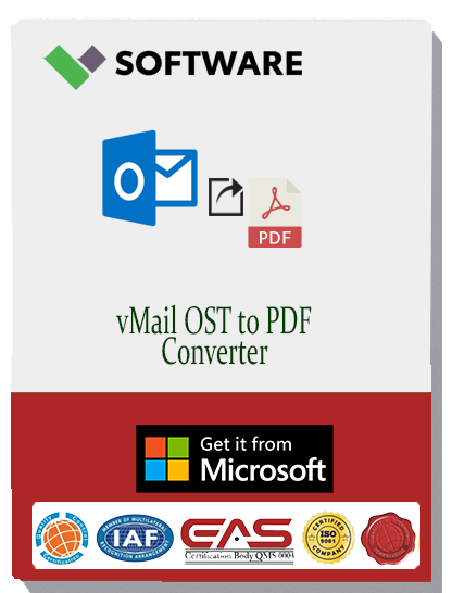vMail OST to PDF Converter