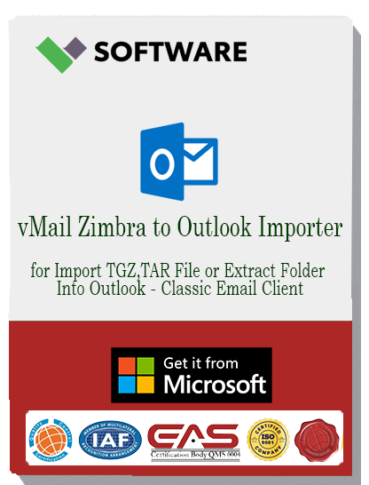vMail Zimbra to Outlook Importer