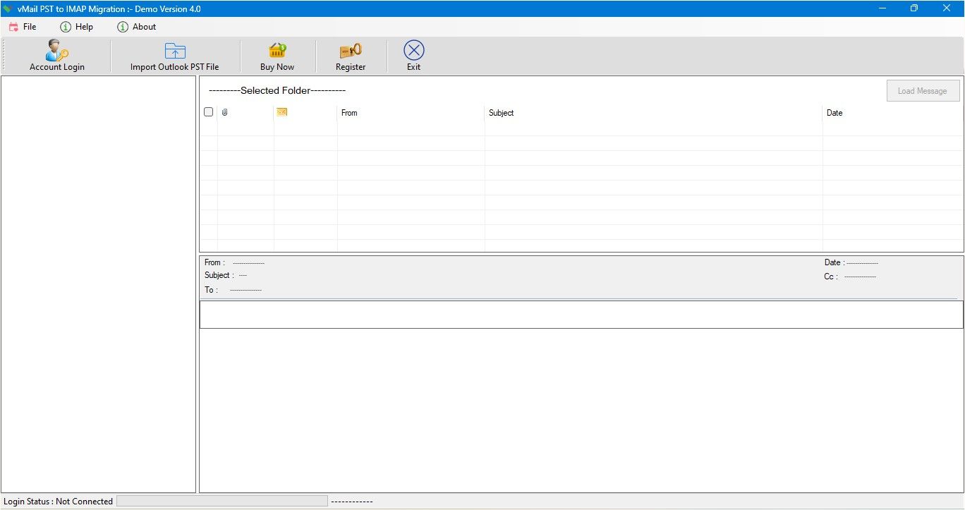 vMail PST to Gmail Migration Tool