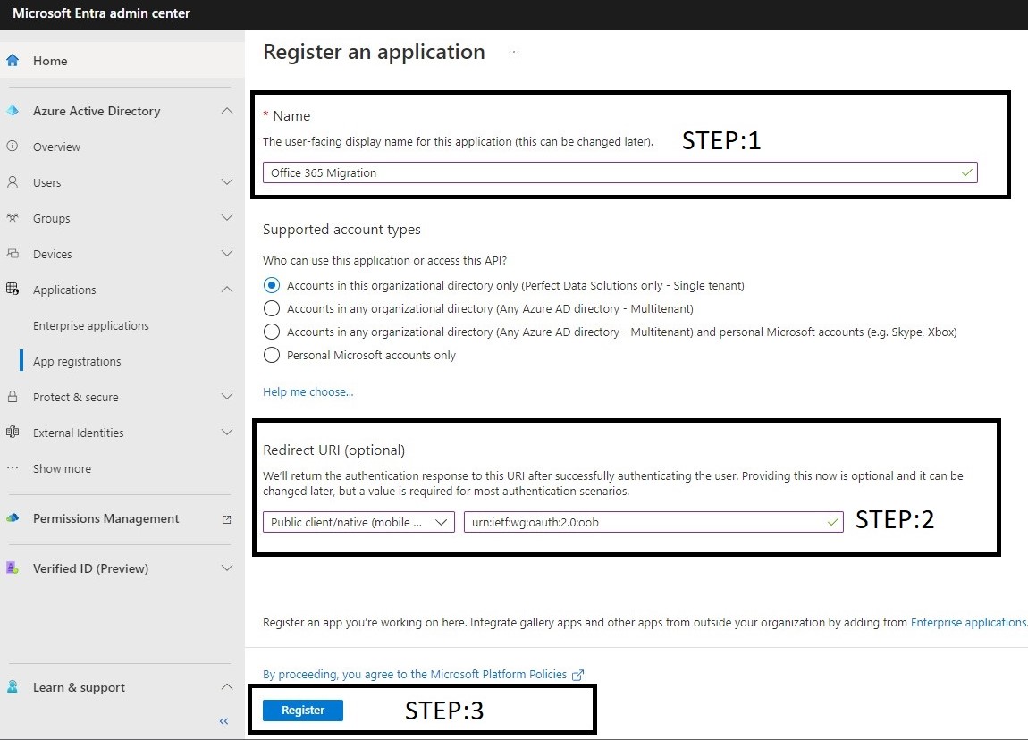 App Registration