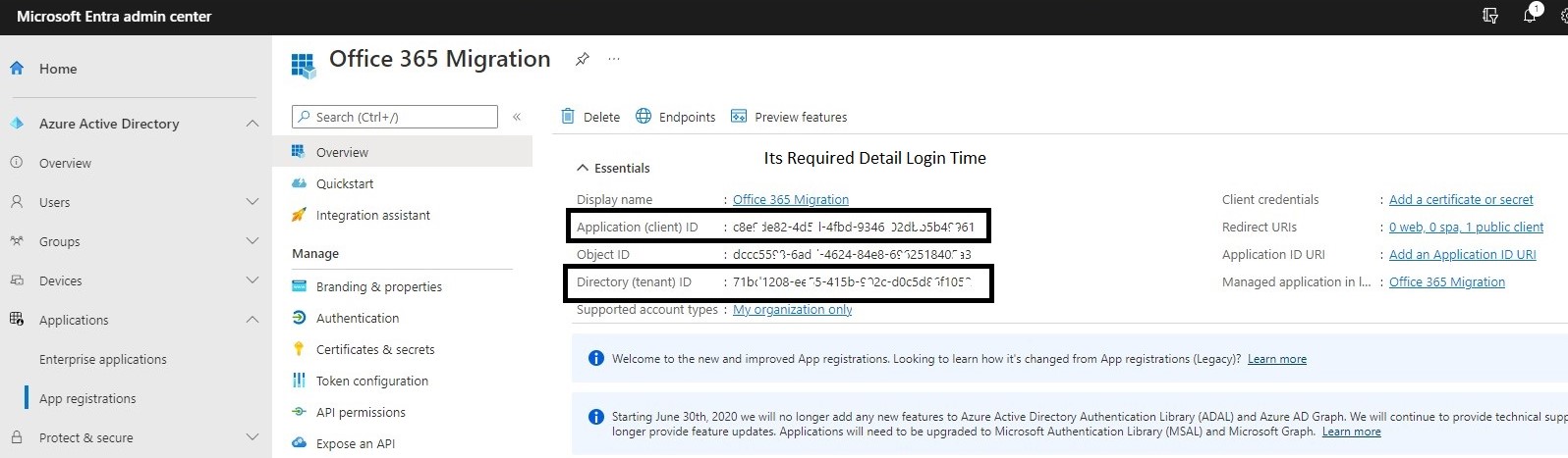 App Registration