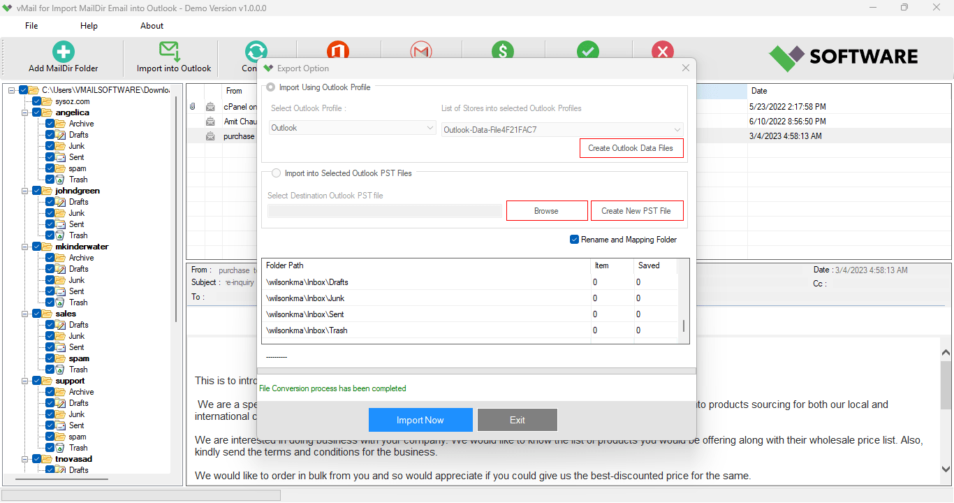 Complete to Save Contact List