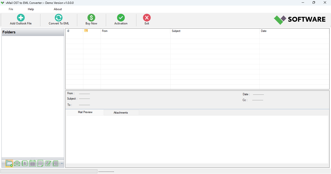 vMail OST to EML Converter