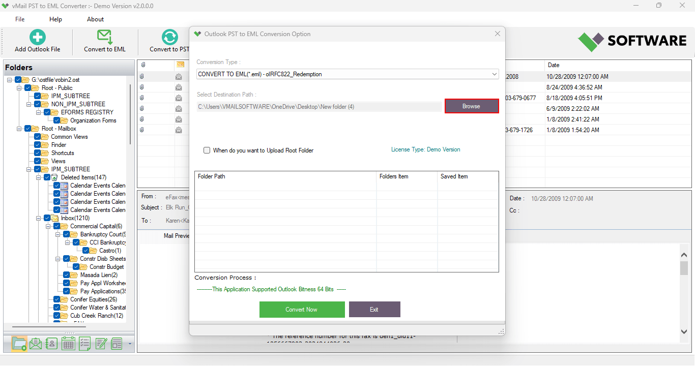 Outlook Email Extractor