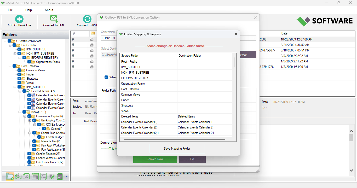 Outlook Email Extractor