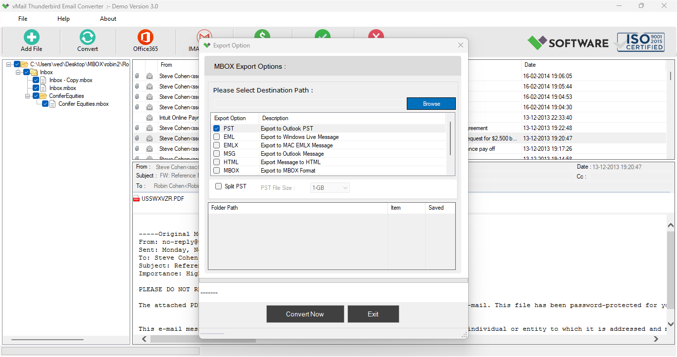 Thunderbird Email Converter